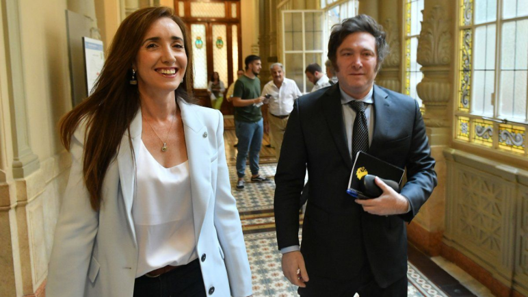 Milei cada vez mas alejado de Villarruel, la considera cercana a la casta